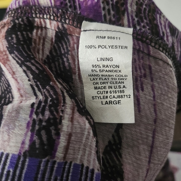 Eight Sixty Women's Maxi Skirt Size L Purple - Picture 8 of 8